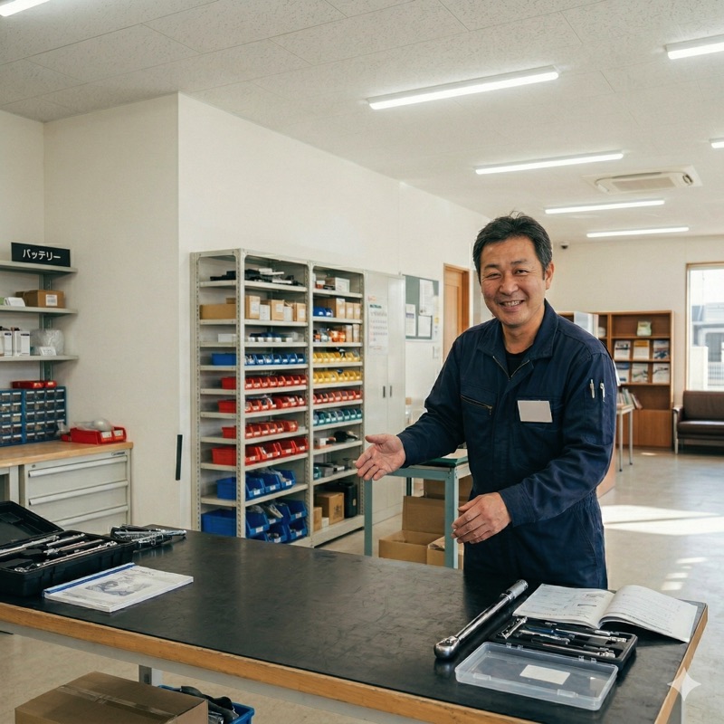 メンテナンス担当スタッフ